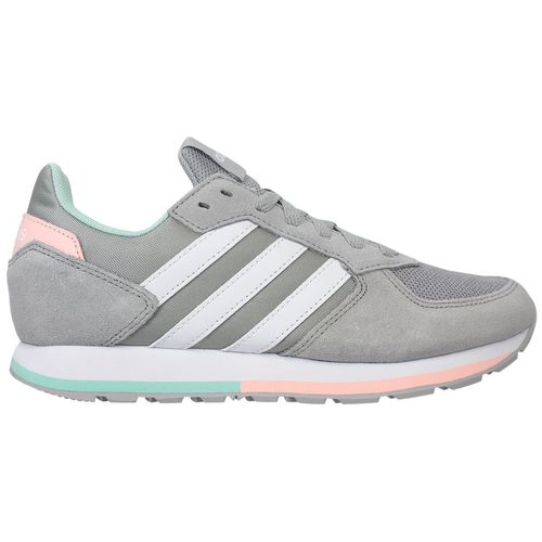 tenis adidas cinza com verde