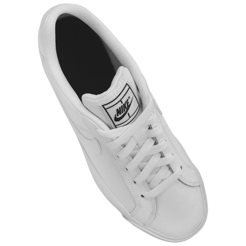 tênis nike sportswear wmns court royale ac branco