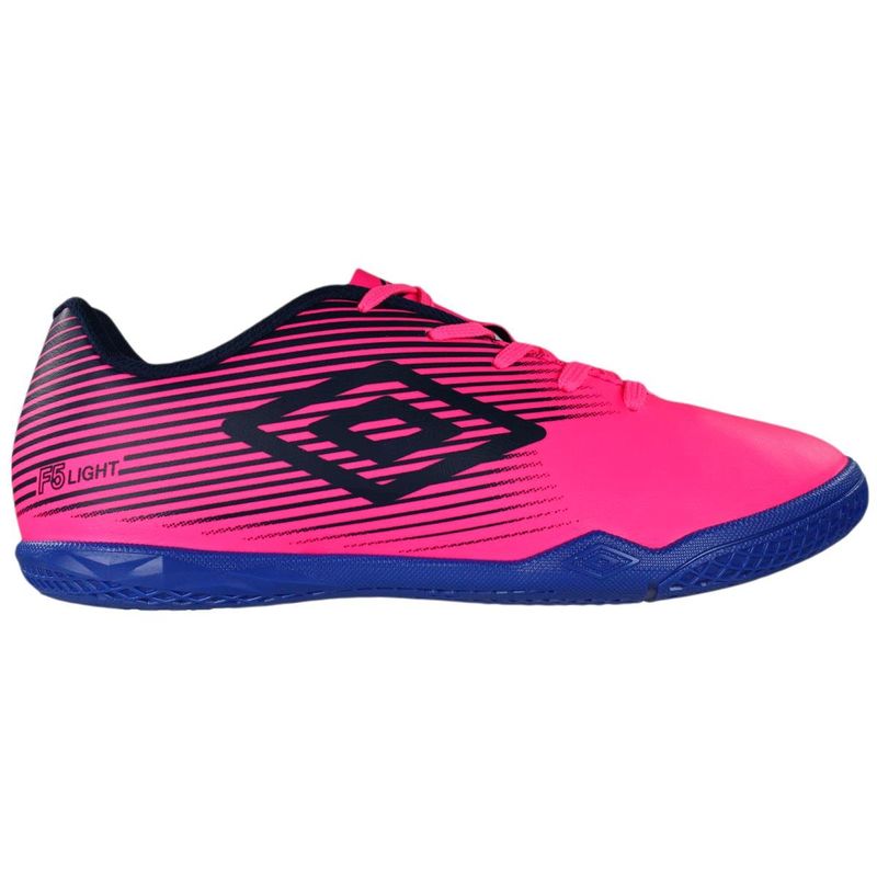 chuteira umbro futsal rosa