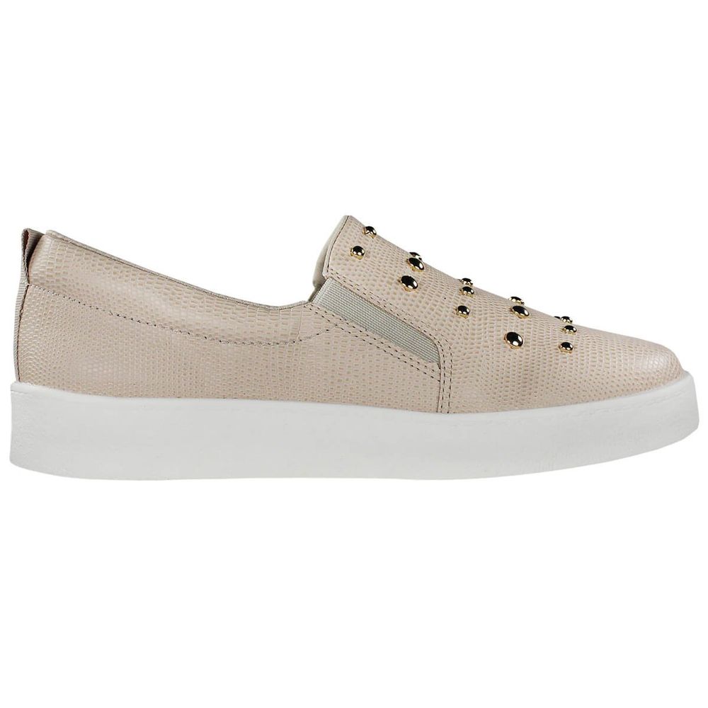 Tenis Feminino Bebece Slip On Napa Nude Radan Lojasradan