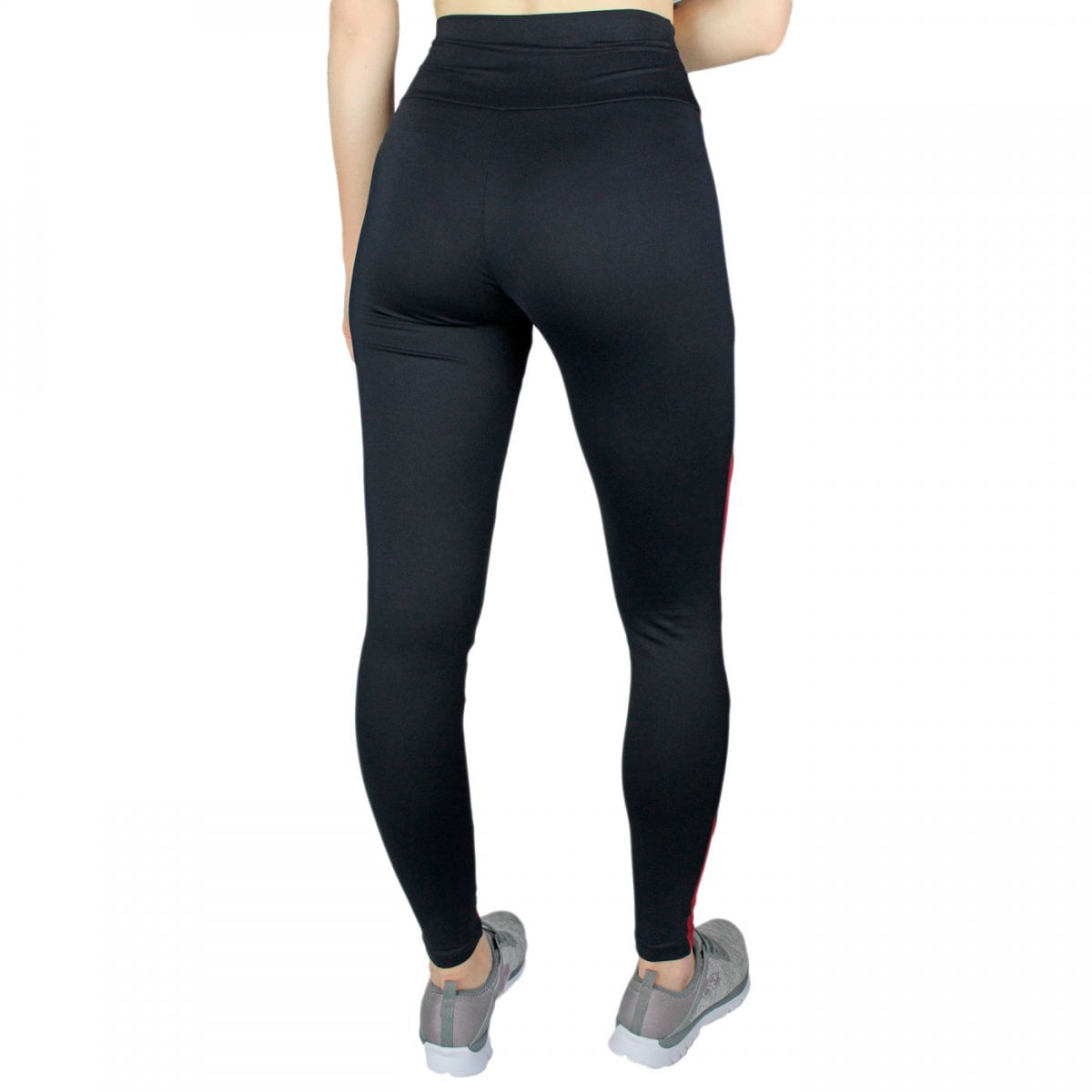 Legging Feminina Estilo Do Corpo Academia Preto/Vermelho - Renner