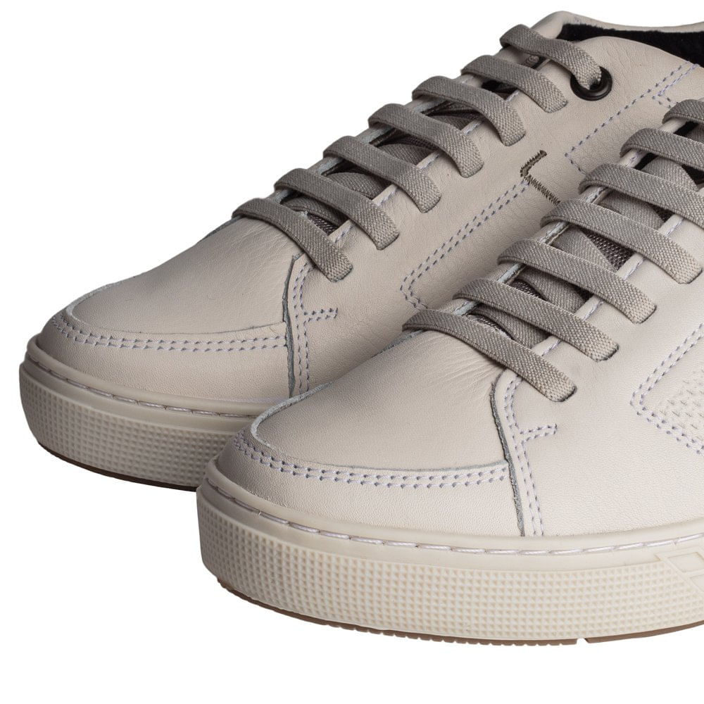 Sapatênis Masculino Pegada Off White Branco