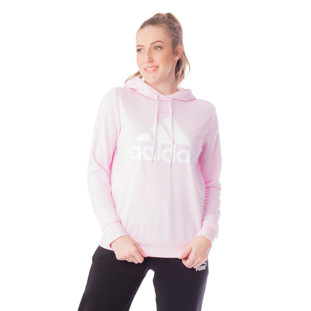 moletom adidas essentials logo feminino